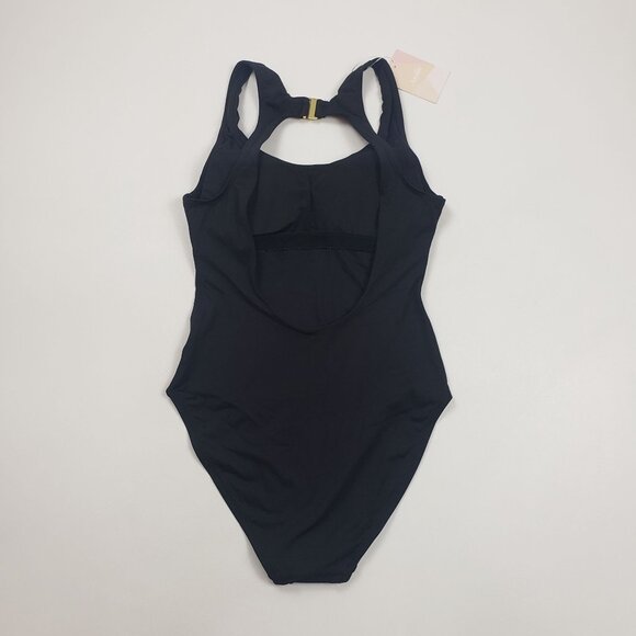 Andie Swim The Catalina One-Piece Tankini Women's XS Black Racerback Open Back - Picture 6 of 16